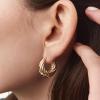 image:imageGold Stud Earrings For Women Trendy  Lightweight Waterproof amp Sweatproof JewerlyBlair Earrings
