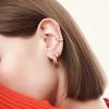 image:imageHey Harper Hoop Earrings For Women Trendy  Lightweight Waterproof amp Sweatproof JewerlyAna Huggies