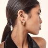 image:imageHey Harper Hoop Earrings For Women Trendy  Lightweight Waterproof amp Sweatproof JewerlyAnisa Earrings