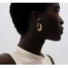 image:imageHey Harper Hoop Earrings For Women Trendy  Lightweight Waterproof amp Sweatproof JewerlyBella Earrings Gold