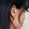 image:imageHey Harper Hoop Earrings For Women Trendy  Lightweight Waterproof amp Sweatproof JewerlyBoyfriend Huggie Earrings