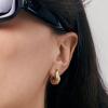 image:imageHey Harper Hoop Earrings For Women Trendy  Lightweight Waterproof amp Sweatproof JewerlyCleopatra Earrings