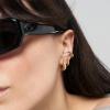 image:imageHey Harper Hoop Earrings For Women Trendy  Lightweight Waterproof amp Sweatproof JewerlyCleopatra Earrings