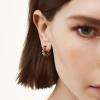 image:imageHey Harper Hoop Earrings For Women Trendy  Lightweight Waterproof amp Sweatproof JewerlyCoral Huggies