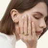 image:imageHey Harper Hoop Earrings For Women Trendy  Lightweight Waterproof amp Sweatproof JewerlyHolly Huggies