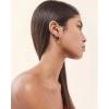 image:imageHey Harper Hoop Earrings For Women Trendy  Lightweight Waterproof amp Sweatproof JewerlyHoop Earrings