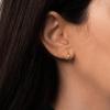 image:imageHey Harper Hoop Earrings For Women Trendy  Lightweight Waterproof amp Sweatproof JewerlyHuggie Hoop Earrings