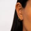 image:imageHey Harper Hoop Earrings For Women Trendy  Lightweight Waterproof amp Sweatproof JewerlyHuggie Hoop Earrings