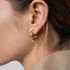 image:imageHey Harper Hoop Earrings For Women Trendy  Lightweight Waterproof amp Sweatproof JewerlyMajestic Earrings