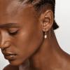 image:imageHey Harper Hoop Earrings For Women Trendy  Lightweight Waterproof amp Sweatproof JewerlyPearl Dangle Earrings Gold