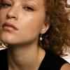 image:imageHey Harper Hoop Earrings For Women Trendy  Lightweight Waterproof amp Sweatproof JewerlyPearl Dangle Earrings Gold
