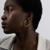 image:imageHey Harper Hoop Earrings For Women Trendy  Lightweight Waterproof amp Sweatproof JewerlyThin Ruby Earrings
