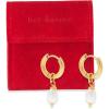 Pearl Dangle Earrings Gold