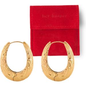 image:imageHey Harper Hoop Earrings For Women Trendy  Lightweight Waterproof amp Sweatproof JewerlyDaphne Bella Earrings