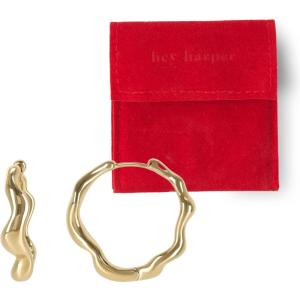 image:imageHey Harper Hoop Earrings For Women Trendy  Lightweight Waterproof amp Sweatproof JewerlyDazzling Earrings