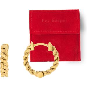 image:imageHey Harper Hoop Earrings For Women Trendy  Lightweight Waterproof amp Sweatproof JewerlyHolly Huggies