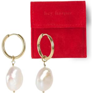 image:imageHey Harper Hoop Earrings For Women Trendy  Lightweight Waterproof amp Sweatproof JewerlyOlivia Earrings
