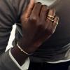 image:imageHey Harper Gold Bracelet For Women Trendy  14K Gold Dainty Bracelet  Waterproof Sweatproof Non Tarnish Jewelry Gift for Women and For EverydayNassau Harmony Bracelet