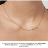 image:imageHey Harper Gold Necklace For Women Trendy Necklace  14K Golden PVD Coating Waterproof amp Sweatproof Non Tarnish Jewelry Chain Necklaces1mm 1594 GB Beaded Cable Chain
