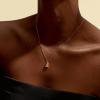 image:imageHey Harper Gold Necklace For Women Trendy Necklace  14K Golden PVD Coating Waterproof amp Sweatproof Non Tarnish Jewelry Chain Necklaces1mm Bear Pendant 1574