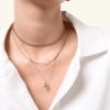 image:imageHey Harper Gold Necklace For Women Trendy Necklace  14K Golden PVD Coating Waterproof amp Sweatproof Non Tarnish Jewelry Chain Necklaces1mm Bear Pendant 1574