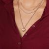 image:imageHey Harper Gold Necklace For Women Trendy Necklace  14K Golden PVD Coating Waterproof amp Sweatproof Non Tarnish Jewelry Chain Necklaces25mm Daphne Heart Pendant 2165