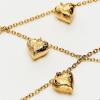 image:imageHey Harper Gold Necklace For Women Trendy Necklace  14K Golden PVD Coating Waterproof amp Sweatproof Non Tarnish Jewelry Chain Necklaces25mm Daphne Heart Pendant 2165
