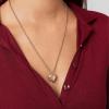 image:imageHey Harper Gold Necklace For Women Trendy Necklace  14K Golden PVD Coating Waterproof amp Sweatproof Non Tarnish Jewelry Chain Necklaces25mm Daphne Heart Pendant 2165