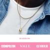 image:imageHey Harper Gold Necklace For Women Trendy Necklace  14K Golden PVD Coating Waterproof amp Sweatproof Non Tarnish Jewelry Chain Necklaces2mm 1713 GB Rope Chain Necklace