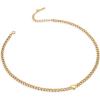 image:imageHey Harper Gold Necklace For Women Trendy Necklace  14K Golden PVD Coating Waterproof amp Sweatproof Non Tarnish Jewelry Chain Necklaces2mm Small Heart Pendant on Chain