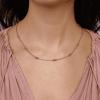 image:imageHey Harper Gold Necklace For Women Trendy Necklace  14K Golden PVD Coating Waterproof amp Sweatproof Non Tarnish Jewelry Chain Necklaces37 mm 1771 GB Beaded Satellite Chain