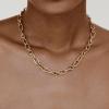 image:imageHey Harper Gold Necklace For Women Trendy Necklace  14K Golden PVD Coating Waterproof amp Sweatproof Non Tarnish Jewelry Chain Necklaces8mm 1771 GB Cable Link Chain