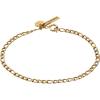 image:imageHey Harper Dainty Gold Bracelet For Women Thin Gili  Waterproof Sweatproof No Tarnish Jewelry  Adjustable 14k Gold Plated Paperclip Bracelet Cuban Link  Gift for WomenGold