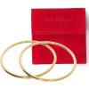 image:imageHey Harper Gold Cuff Bracelet  Bangle Trendy Chunky Non Tarnish Gold Cute Stackable Waterproof Bracelet  Gift for Women  Simple Minimalist Unique Statement JewelryDouble Rachel Set