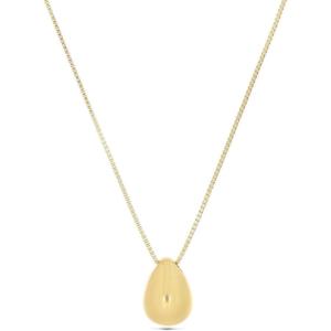 image:imageHey Harper Gold Necklace For Women Trendy Necklace  14K Golden PVD Coating Waterproof amp Sweatproof Non Tarnish Jewelry Chain Necklaces115mm Teardrop Pendant  1969 Necklace