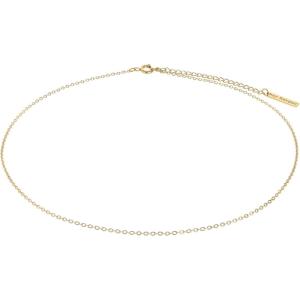 image:imageHey Harper Gold Necklace For Women Trendy Necklace  14K Golden PVD Coating Waterproof amp Sweatproof Non Tarnish Jewelry Chain Necklaces1mm 1378 GB Beaded Cable Chain