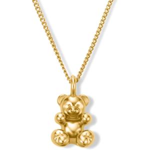 image:imageHey Harper Gold Necklace For Women Trendy Necklace  14K Golden PVD Coating Waterproof amp Sweatproof Non Tarnish Jewelry Chain Necklaces1mm Bear Pendant 1574