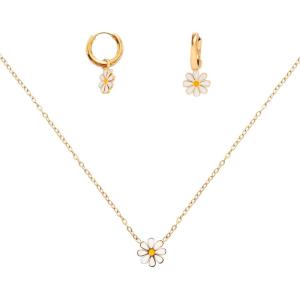 image:imageHey Harper Gold Necklace For Women Trendy Necklace  14K Golden PVD Coating Waterproof amp Sweatproof Non Tarnish Jewelry Chain NecklacesMaravilla Set
