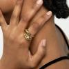 image:imageHey Harper Gold Ring for Women  Gold Plated Stacking Waterproof amp Sweatproof Jewerly Ring  Everday Non Tarnish Cute Fashion Circle RingsBica Ring