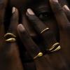 image:imageHey Harper Gold Ring for Women  Gold Plated Stacking Waterproof amp Sweatproof Jewerly Ring  Everday Non Tarnish Cute Fashion Circle RingsCindy Ring