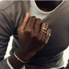 image:imageHey Harper Gold Ring for Women  Gold Plated Stacking Waterproof amp Sweatproof Jewerly Ring  Everday Non Tarnish Cute Fashion Circle RingsMarbella Ring