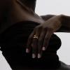 image:imageHey Harper Gold Ring for Women  Gold Plated Stacking Waterproof amp Sweatproof Jewerly Ring  Everday Non Tarnish Cute Fashion Circle RingsMarbella Ring