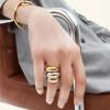 image:imageHey Harper Gold Ring for Women  Gold Plated Stacking Waterproof amp Sweatproof Jewerly Ring  Everday Non Tarnish Cute Fashion Circle RingsRebecca Ring