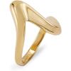 image:imageHey Harper Gold Ring for Women  Gold Plated Stacking Waterproof amp Sweatproof Jewerly Ring  Everday Non Tarnish Cute Fashion Circle RingsSeptember Milo Ring