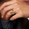 image:imageHey Harper Gold Ring for Women  Gold Plated Stacking Waterproof amp Sweatproof Jewerly Ring  Everday Non Tarnish Cute Fashion Circle RingsSeptember Milo Ring