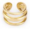 image:imageHey Harper Gold Ring for Women  Gold Plated Stacking Waterproof amp Sweatproof Jewerly Ring  Everday Non Tarnish Cute Fashion Circle RingsTriple Layer Ring
