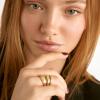 image:imageHey Harper Gold Ring for Women  Gold Plated Stacking Waterproof amp Sweatproof Jewerly Ring  Everday Non Tarnish Cute Fashion Circle RingsTriple Rebecca Ring