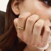 image:imageHey Harper Gold Ring for Women  Gold Plated Stacking Waterproof amp Sweatproof Jewerly Ring  Everday Non Tarnish Cute Fashion Circle RingsWave Ring