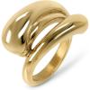 image:imageHey Harper Gold Ring for Women  Gold Plated Stacking Waterproof amp Sweatproof Jewerly Ring  Everday Non Tarnish Cute Fashion Circle RingsBica Ring