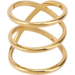 image:imageHey Harper Gold Ring for Women  Gold Plated Stacking Waterproof amp Sweatproof Jewerly Ring  Everday Non Tarnish Cute Fashion Circle RingsDNA Ring